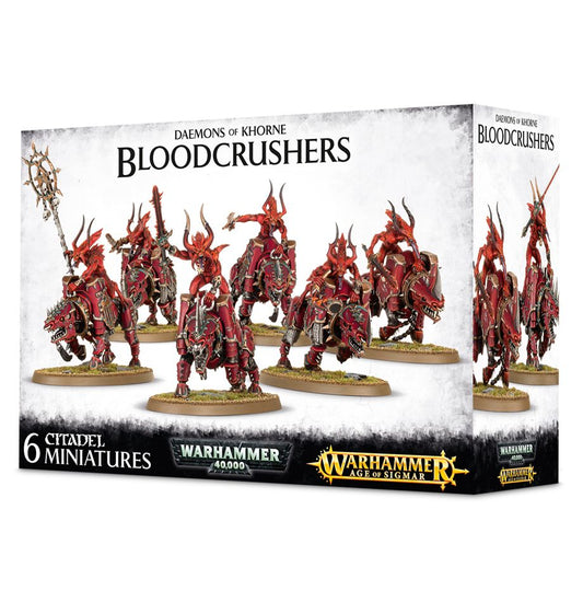 Warhammer 40K - Chaos Daemons - DAEMONS OF KHORNE BLOODCRUSHERS