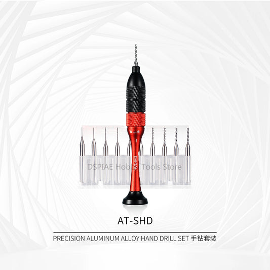 DSPIAE - AT-SHD Precision Aluminum Alloy Hand Drill Set