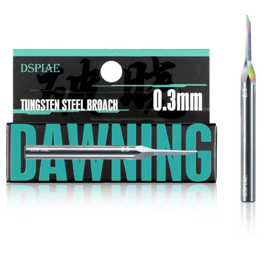 DSPIAE - XPB-03 Dawning Tungsten Steel Push Broach 0.3mm