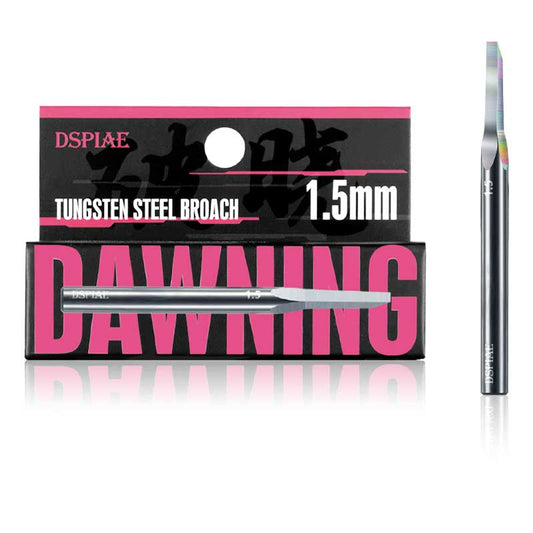 DSPIAE - XPB-15 Dawning Tungsten Steel Push Broach 1.5mm