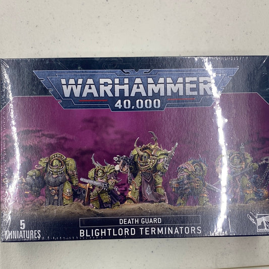 Warhammer 40K - Death Guard - BLIGHTLORD TERMINATORS