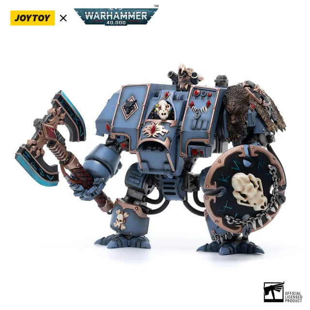 Warhammer 40K - JOYTOY - Space Marines Space Wolves Venerable Dreadnought Brother Hvor