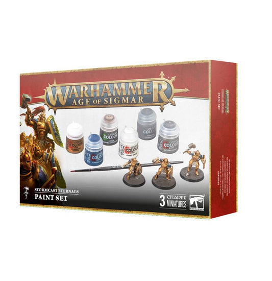 Warhammer AOS - Stormcast Eternals - Stormcast Eternals Paints Set