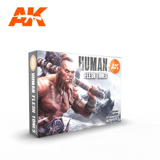 AK Interactive - AK Interactive 3G Human Flesh Tones Set