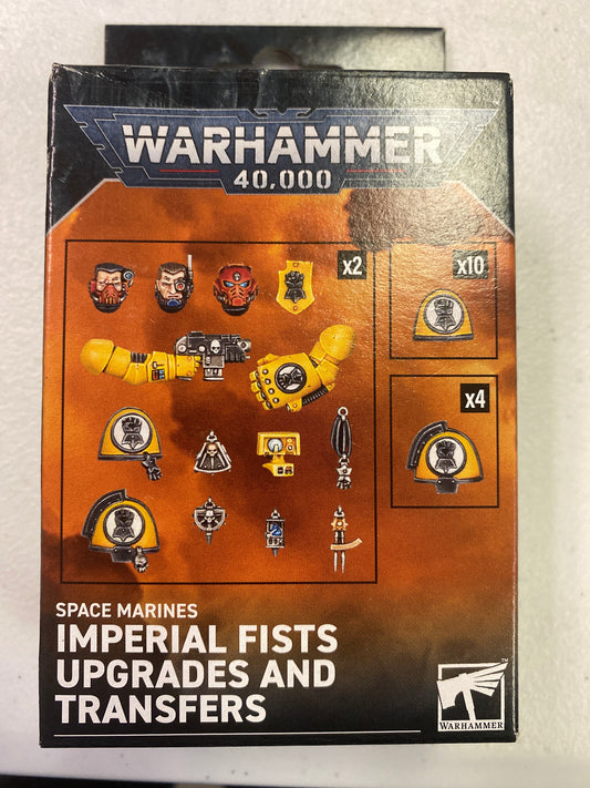 Warhammer 40K - Imperial Fists - IMPERIAL FISTS PRIMARIS UPGRADES AND TRANSFERS
