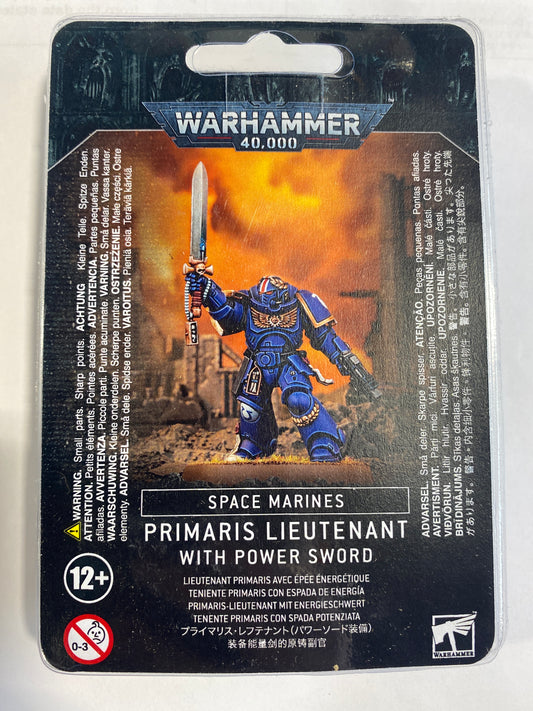 Warhammer 40K - Space Marines - PRIMARIS LIEUTENANT WITH POWER SWORD
