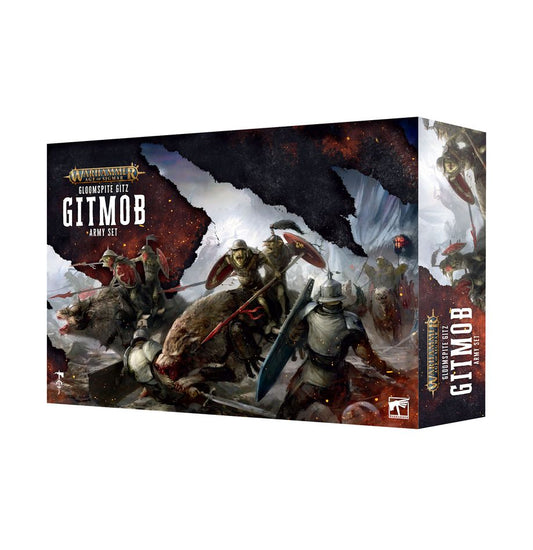 Warhammer AOS - GLOOMSPITE GITZ: GITMOB ARMY SET (ENG)