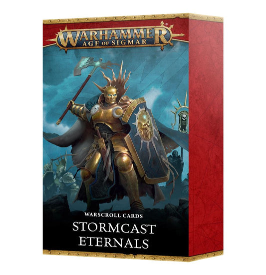 Warhammer AOS - WARSCROLL CARDS: STORMCAST ETERNALS ENG