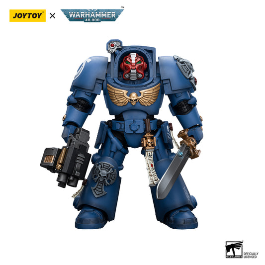 Warhammer 40K - JOYTOY - Ultramarines Terminator with Power Sword and Teleport Homer