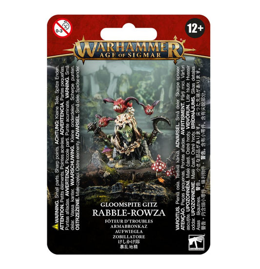 Warhammer Age of Sigmar - GLOOMSPITE GITZ - RABBLE-ROWZA