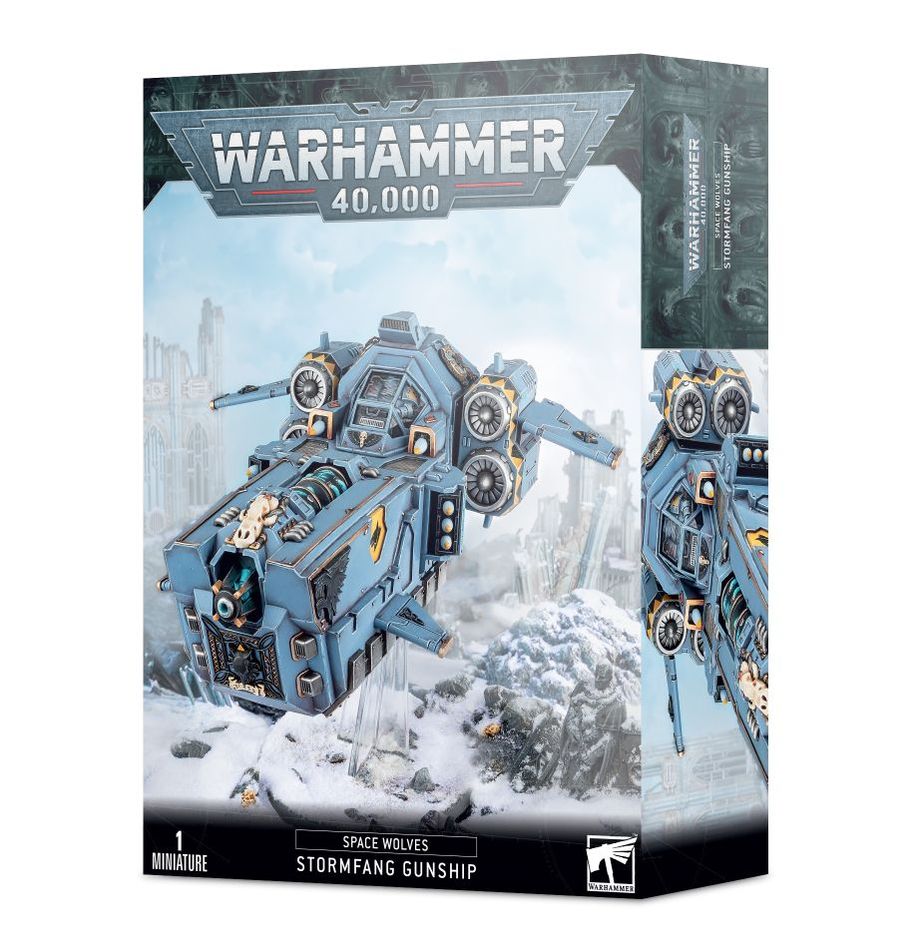 Warhammer 40K - Space Wolves - STORMFANG GUNSHIP - STORMWOLF