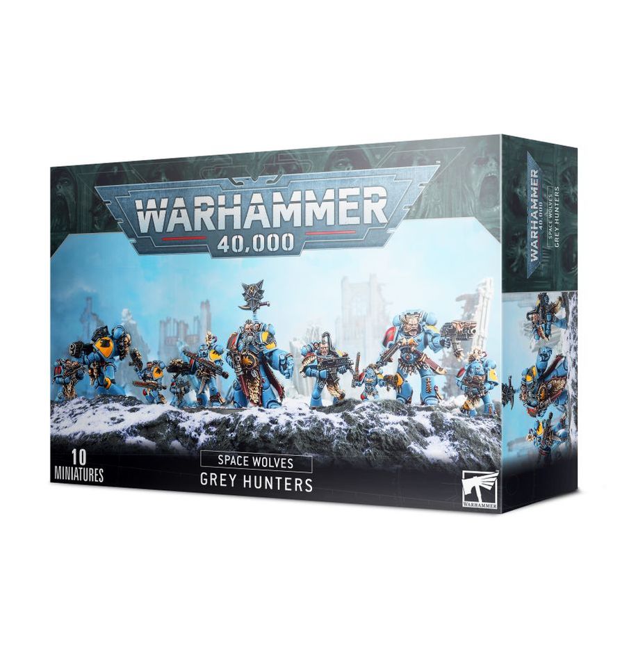 Warhammer 40K - Space Wolves - GREY HUNTERS