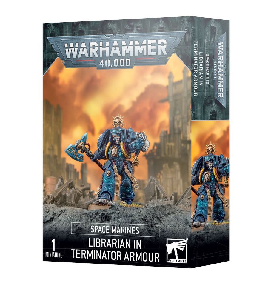 Warhammer 40K - Space Marines - LIBRARIAN IN TERMINATOR ARMOUR
