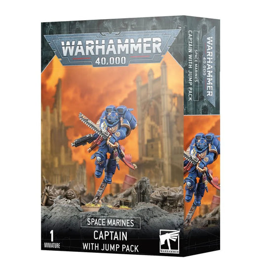 Warhammer 40K - Space Marines - CAPTAIN WITH JUMP PACK