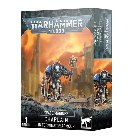 Warhammer 40K - Space Marines - CHAPLAIN IN TERMINATOR ARMOUR