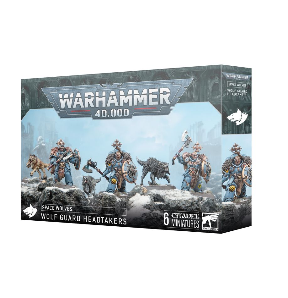 Warhammer 40K - Space Marines - Space Wolves - Wolf Guard Headtakers