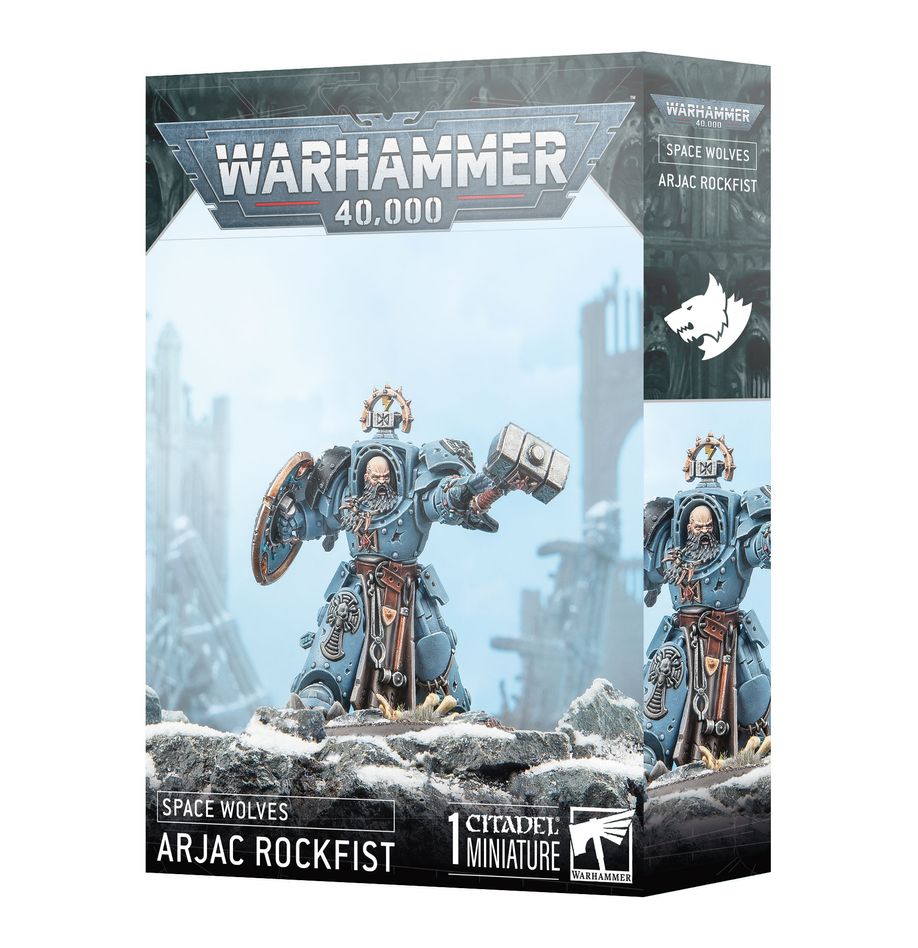 Warhammer 40K - Space Marines - Space Wolves - Arjac Rockfist