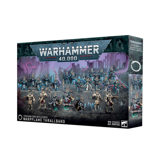 (Pre-order) Warhammer 40K - Thousand Sons - Thousand Sons Battleforce: Warpflame Thrallband