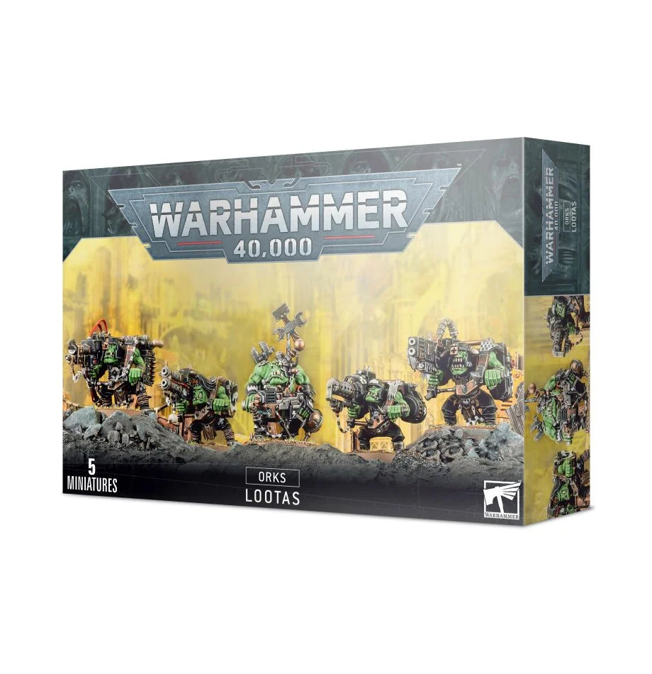 Warhammer 40K - Orks - LOOTAS - BURNA BOYZ