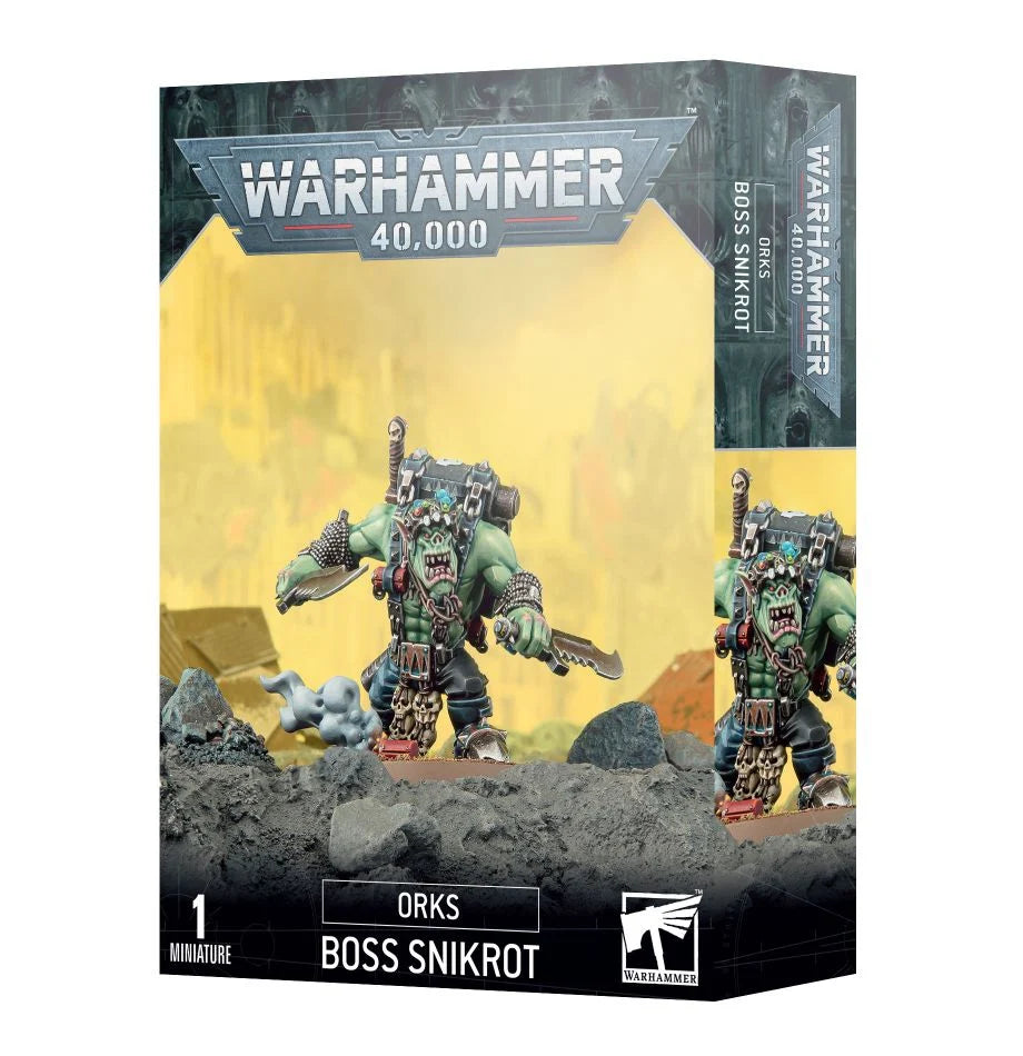 Warhammer 40K - Orks - BOSS SNIKROT