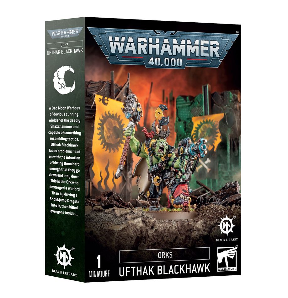 Warhammer 40K - Orks - UFTHAK BLACKHAWK