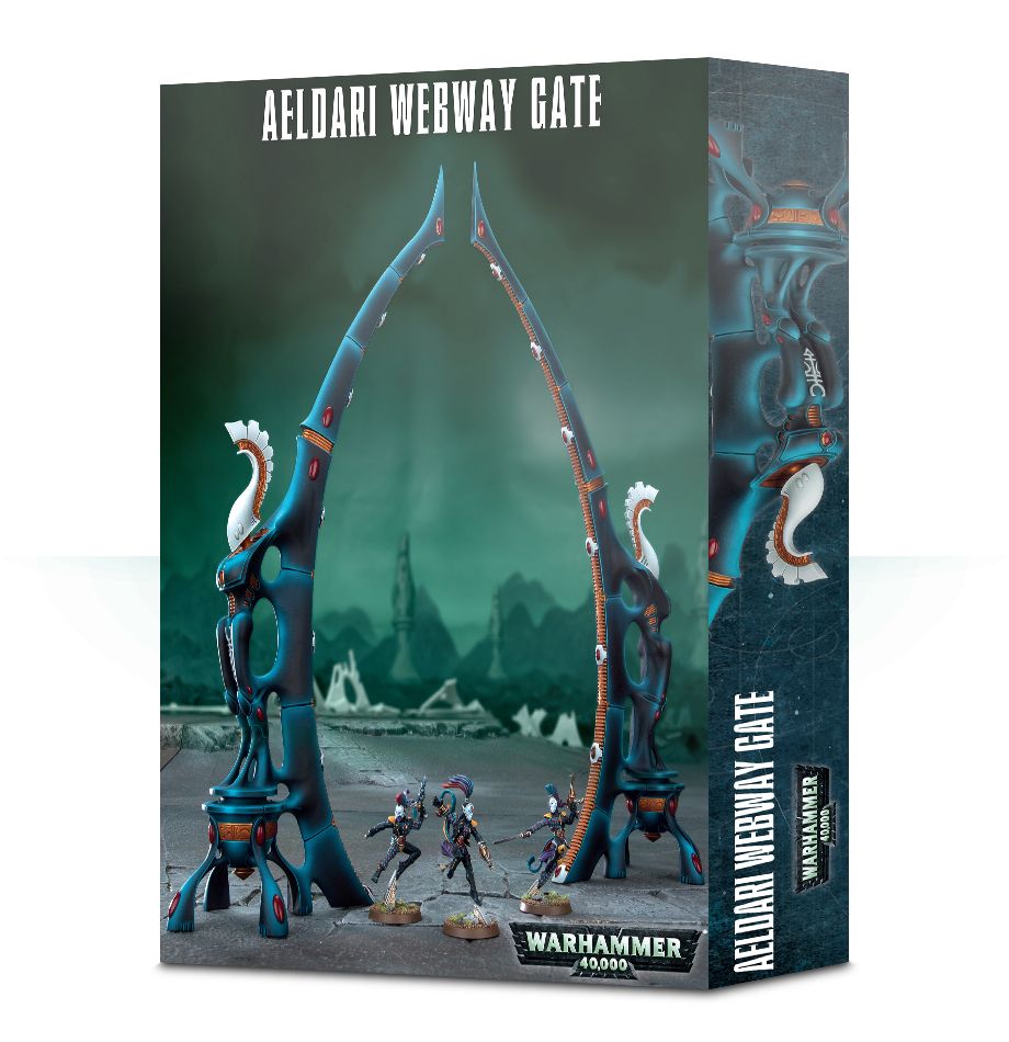 Warhammer 40K - Aeldari - Drukhari - WEBWAY GATE