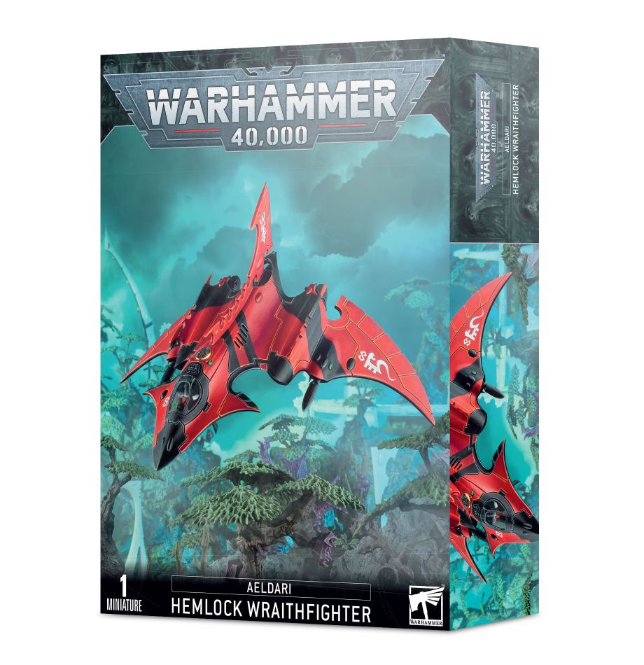 Warhammer 40K - Aeldari - HEMLOCK WRAITHFIGHTER - CRIMSON HUNTER