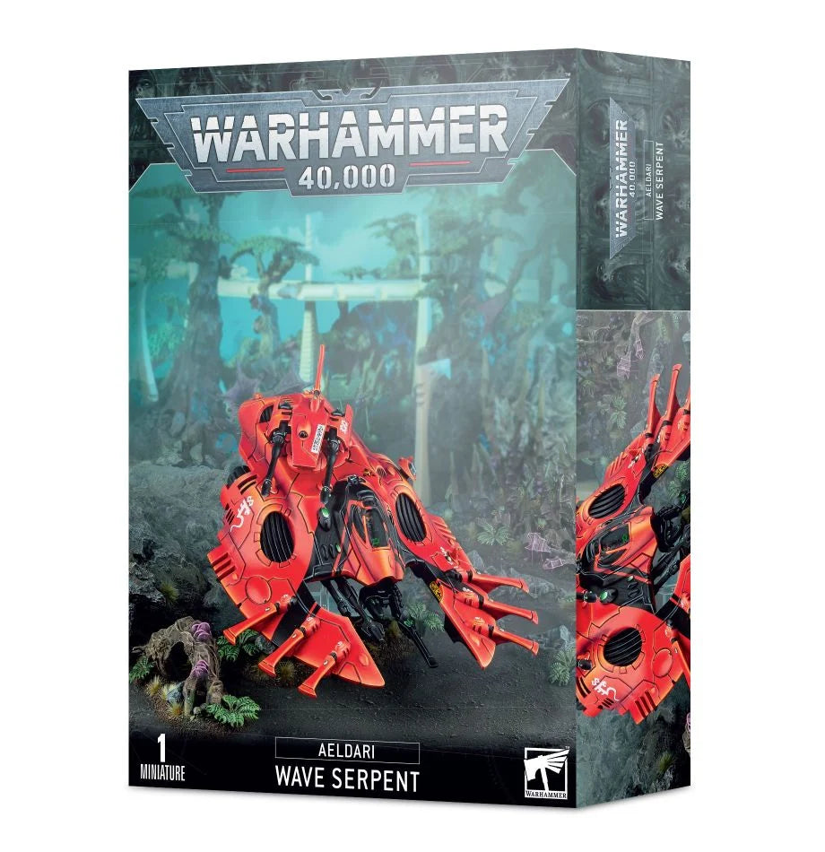 Warhammer 40K - Aeldari - CRAFTWORLDS WAVE SERPENT