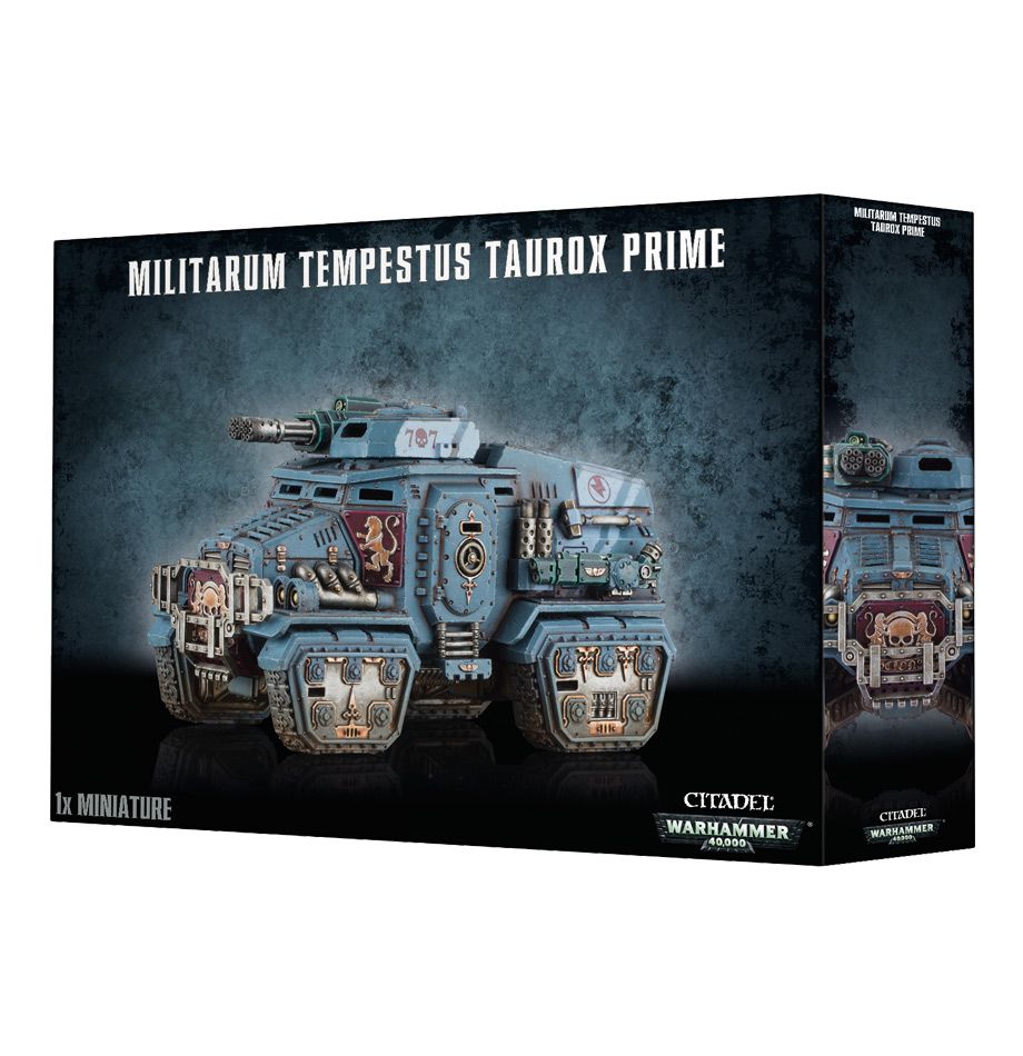 Warhammer 40K - Astra Militarum - TAUROX - TAUROX PRIME - TEMPESTUS