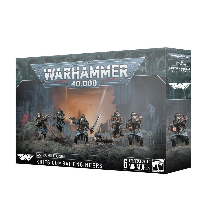 [Pre-order] Warhammer 40K - Astra Militarum - Krieg Combat Engineers