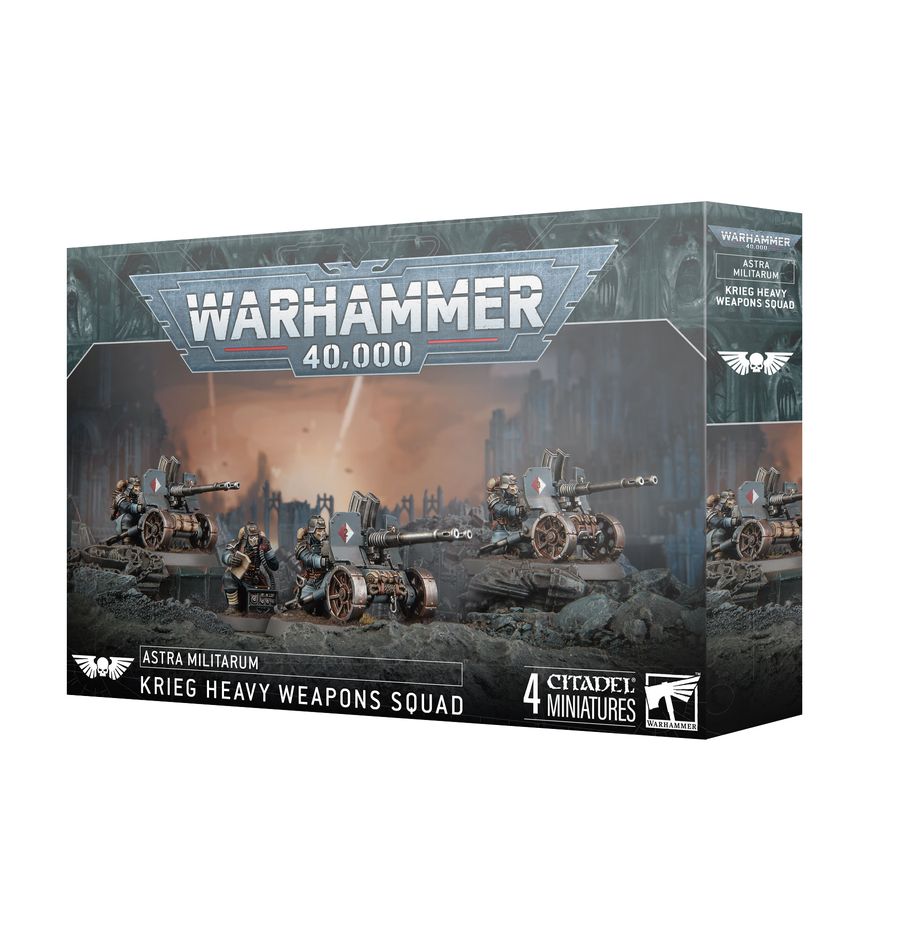 [Pre-order] Warhammer 40K - Astra Militarum - Krieg Heavy Weapons Squad