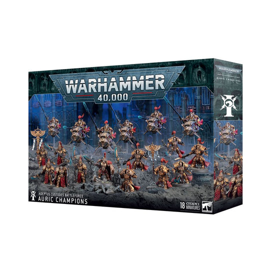 Warhammer 40K - ADEPTUS CUSTODES BATTLEFORCE: AURIC CHAMPIONS