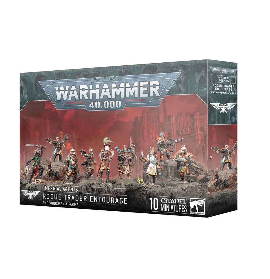Warhammer 40K - Imperial Agents - Rogue Trader Entourage and Voidsmen-at-Arms