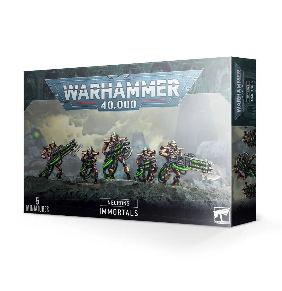 Warhammer 40K - Necrons - IMMORTALS - DEATHMARKS