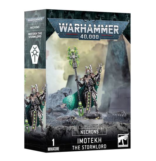 Warhammer 40K - Necrons - IMOTEKH THE STORMLORD