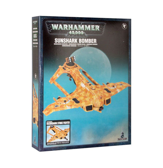 Warhammer 40K - T'au Empire - AX3 RAZORSHARK STRIKE FIGHTER - AX39 SUN SHARK BOMBER