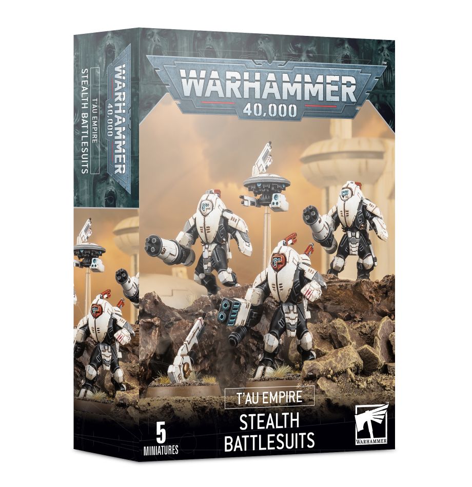 Warhammer 40K - T'au Empire - XV25 STEALTH BATTLESUITS