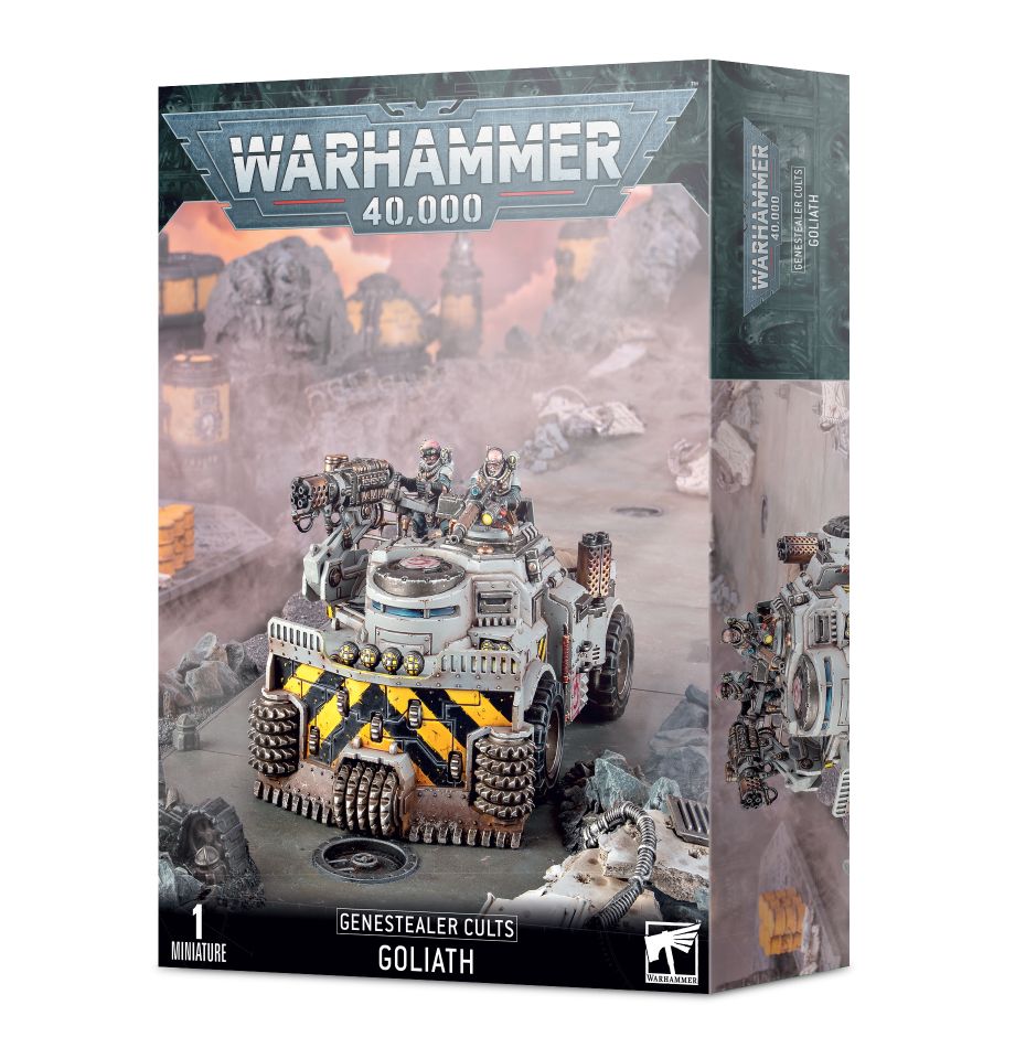 Warhammer 40K - Genestealer Cults - GOLIATH ROCKGRINDER - GOLIATH TRUCK