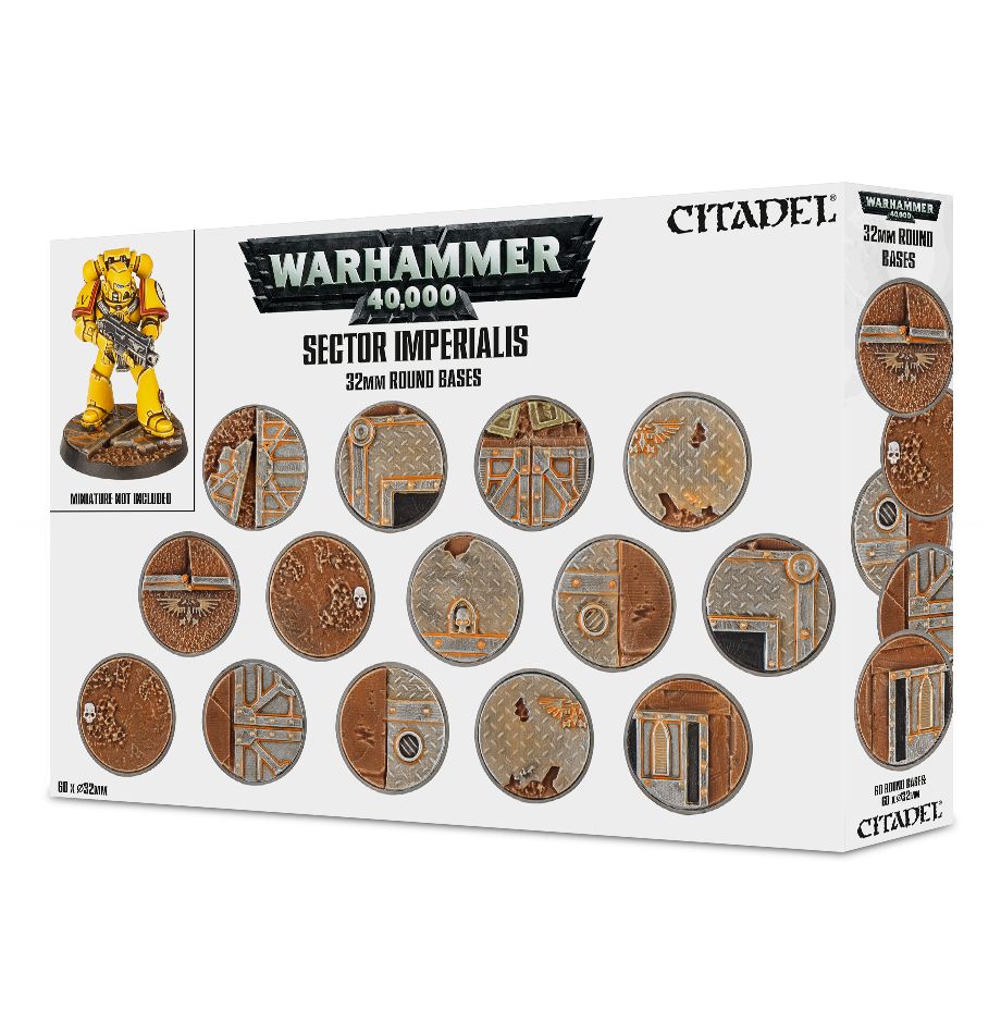 Sector Imperialis 32mm Round Bases