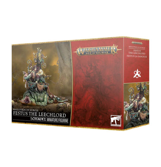 [Pre-order] Warhammer AOS - Maggotkin of Nurgle - MAGGOTKIN OF NURGLE:FESTUS THE LEECHLORD