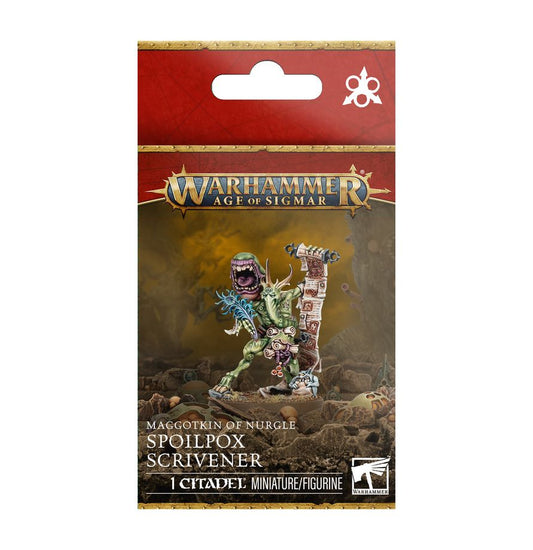 Warhammer 40K - Warhammer AOS - Maggotkin of Nurgle - Spoilpox Scrivener