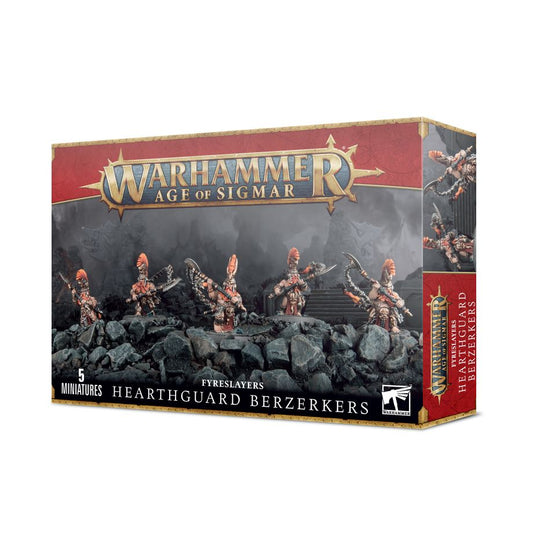 Warhammer AOS - Fyreslayers - Hearthguard Berzerkers