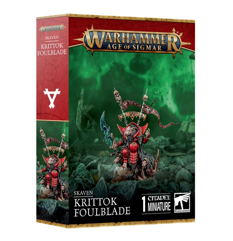 Warhammer Age of Sigmar - Skaven - Krittok Foulblade