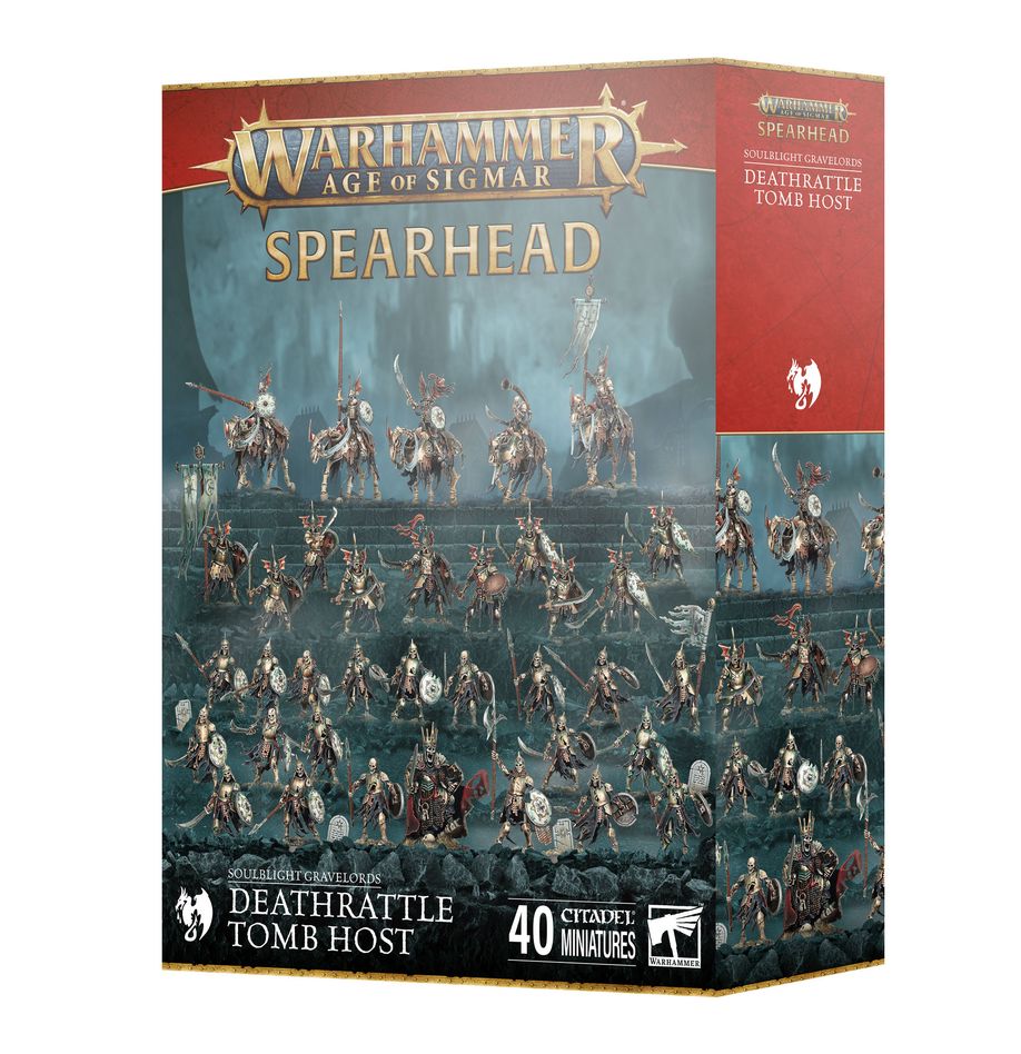 [Pre-order] Warhammer AOS - Spearhead: Soulblight Gravelords – Deathrattle Tomb Host