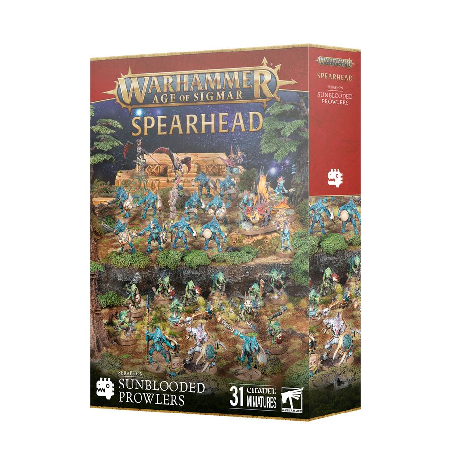 Warhammer AOS - Seraphon - Spearhead: Seraphon – Sunblooded Prowlers