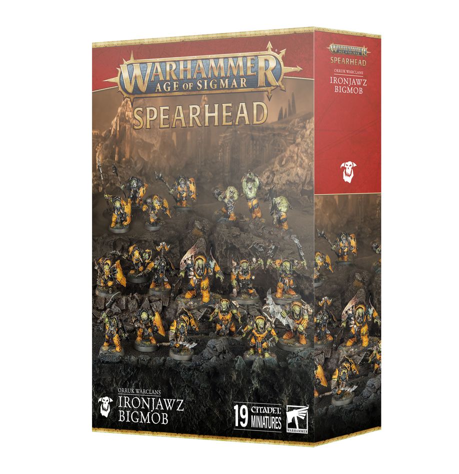 Warhammer AOS - Spearhead: Orruk Warclans – Ironjawz Bigmob