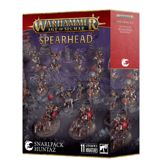 [Pre-order] Warhammer AOS - Spearhead: Gloomspite Gitz – Snarlpack Huntaz