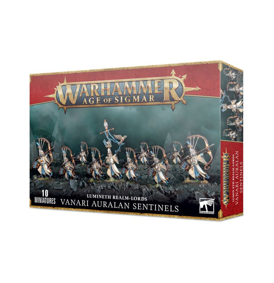 Warhammer AOS - Lumineth Realm-lords - Vanari Auralan Sentinels