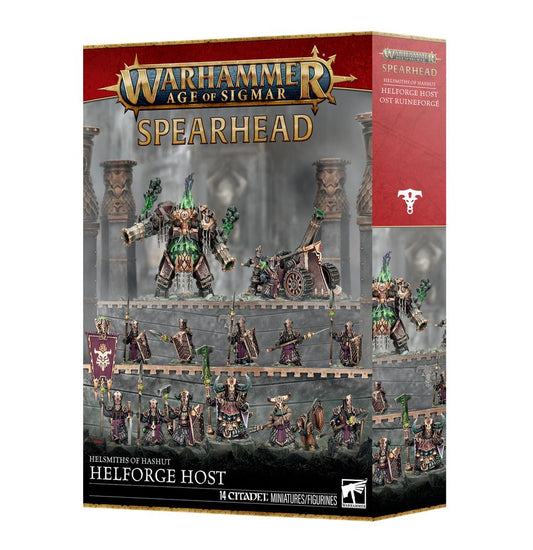 [Pre-order] Warhammer AOS - Helsmiths of Hashut - SPEARHEAD: H/HASHUT: HELFORGE HOST