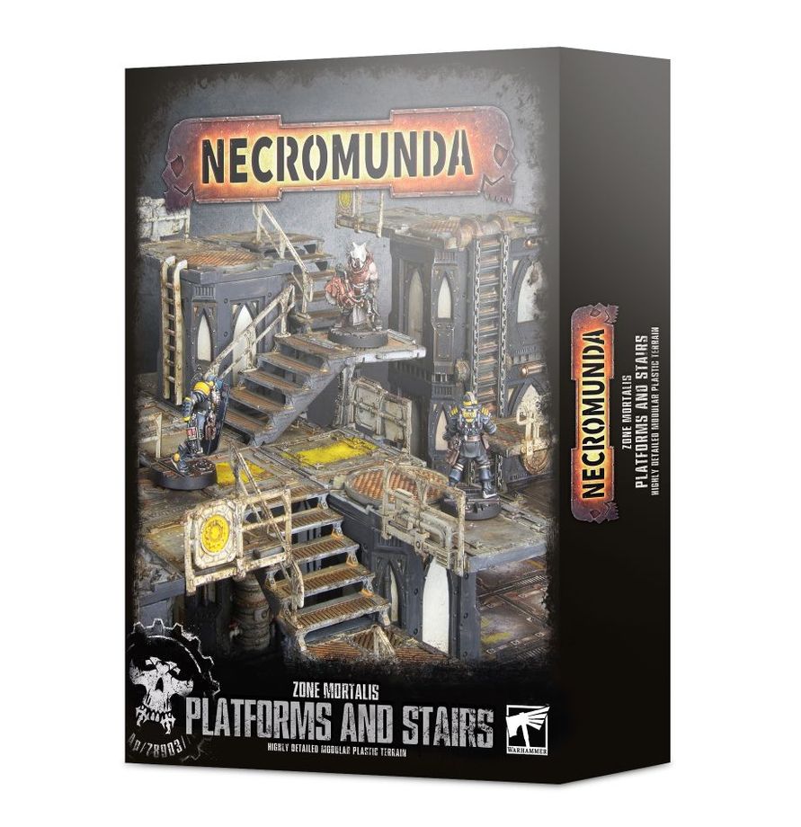 Necromunda - Necromunda Zone Mortalis Platforms and Stairs
